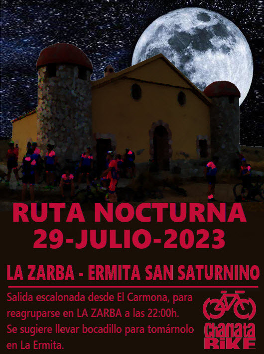 NOCTURNA ERMITA SAN SATURNINO 29-JULIO-2023