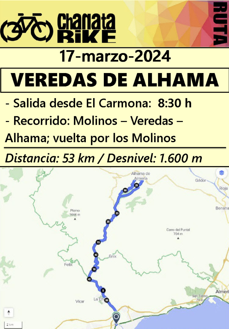 VEREDAS DE ALHAMA 17-03-2024